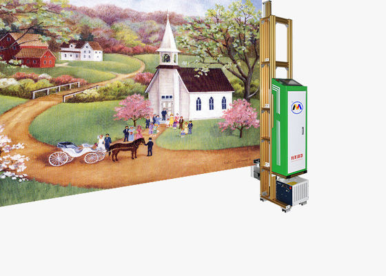 CMYK Ink Wall Digital Printer