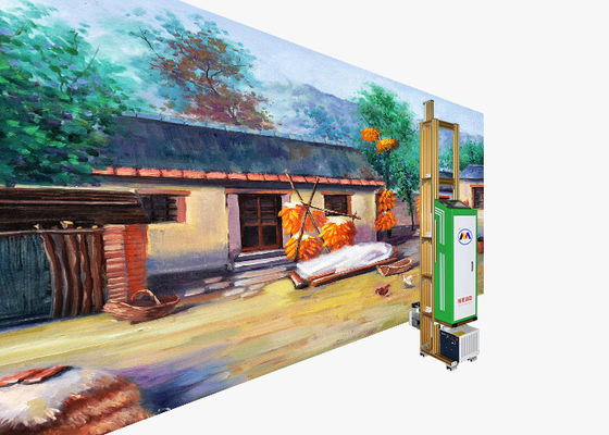 720DPI Mural Inkjet Printer , Wall Picture Painting Machine 4 Color Auo Matching