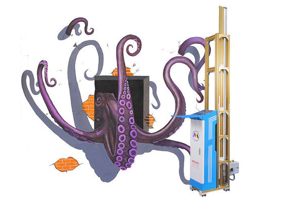 Low Noise 3d Wall Printer Machine , 7inch Lcd Wall Art Printer