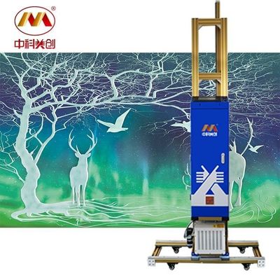 Movable Vertical Silent UV Wall Printer Art Robot