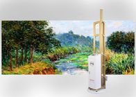 2880dpi Direct To Wall Printer Picture Painting Robot With Micro Piezo Printhead