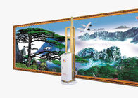 2880 Dpi Digital Wall Printer , Automatic Wall Picture Painting Machine