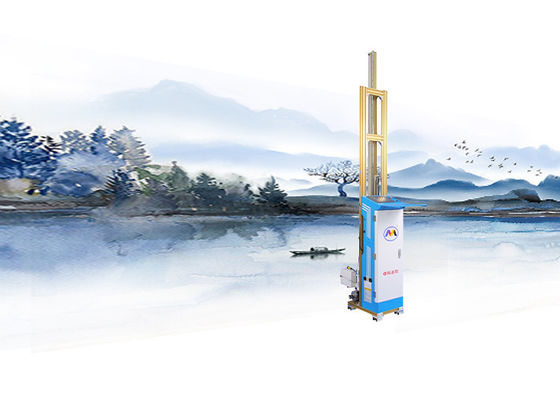 Free Width Multispeed Vertical Wall Printing Machine With Micro Piezoelectric Printhead