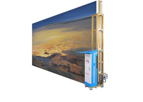 380W 3d Wall Painting Printer , 47HZ-63HZ Wall Mural Printer Machine