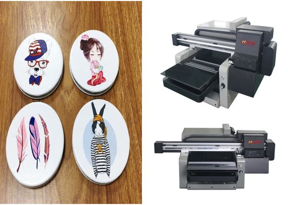 Full Automatic 5 Colors 60x40cm 120w Uv Flatbed Printer