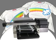 USB3.0 Cmykw Multicolor Uv Flatbed Printing Machine T Shirt Garment Digital Fiber Cloth Using