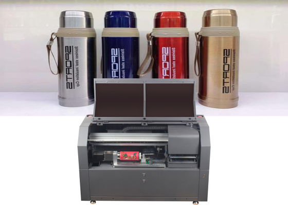 Automatic Cmykw Cylinder Uv Printer 5 Colors Bottle Label Painting Printing Length 150-300mm