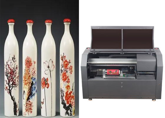 1200dpi Cylinder Uv Printer Painting On Ceramic Metal Glass Metal