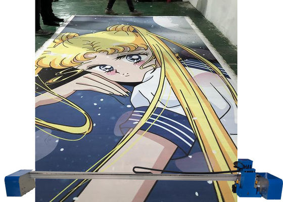 Cmykw 5 Colors Uv Ink Multifunction Flatbed Printer For Parking Space Floor Ground Print