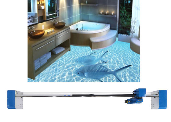 Floor Ground Zkmc 3d 720dpi Multifunction Flatbed Printer