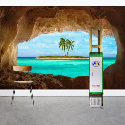 Mural Bidirectional Printing Silent Uv Wall Printer 7&quot; Lcd Display Screen