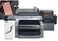 2 Heads CMYKW 5 Colors 4060 A2 + Uv Flatbed Printer For Wood