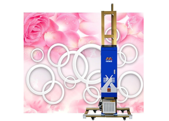 1.7m Height Automatic Wall Inkjet Printer High Accuracy Vertical