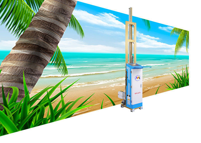 720×720dpi Mural Printing Machine Vertical Operated For Brick Wall
