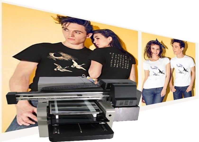 CMYKW Uv Flatbed Printing Machine