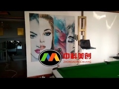 ZKMC vertical wall printer to make our world beautiful